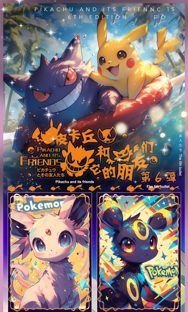 1_01 IP Card-Pikachu and friends