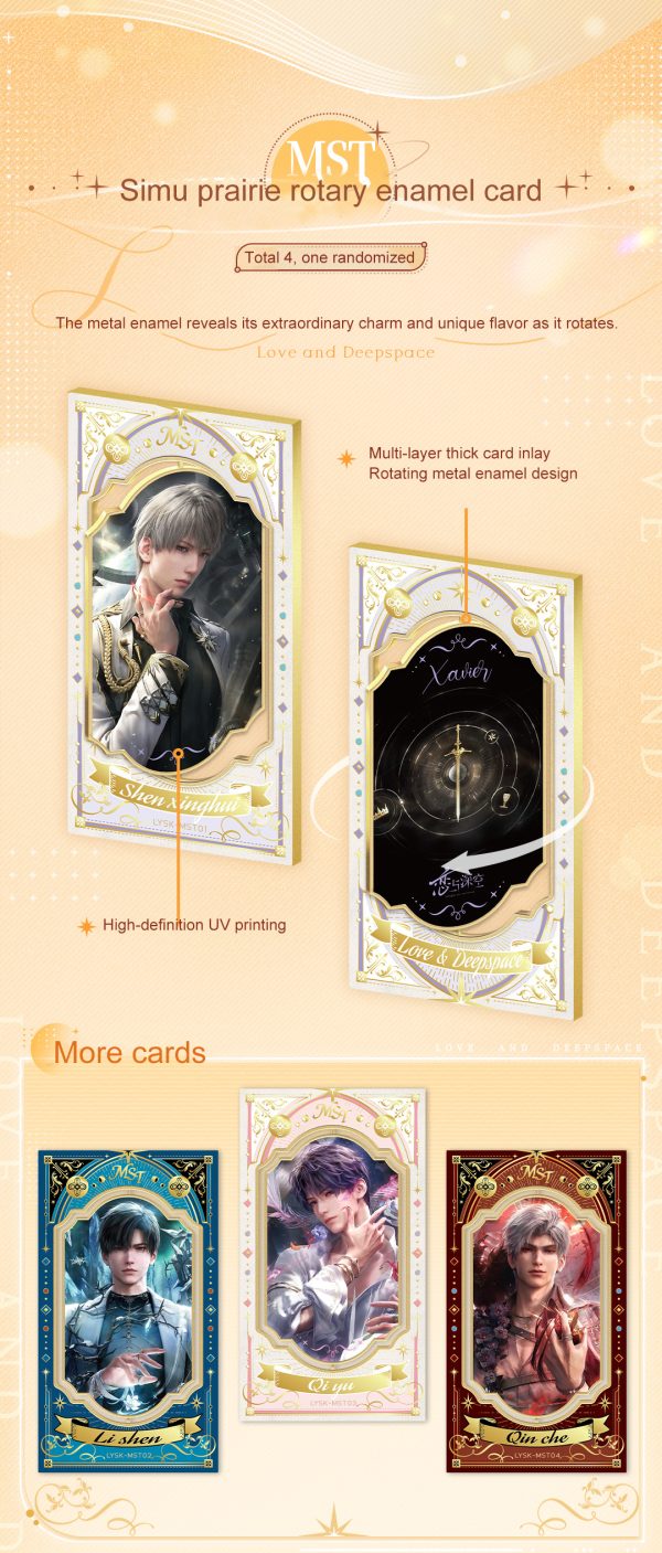 IP Card -Love and Deep Space-Day and Night Flowing Light