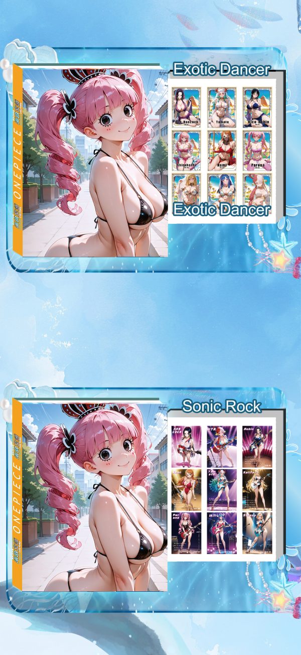 Sexy Card -One Piece - Epoxy Card