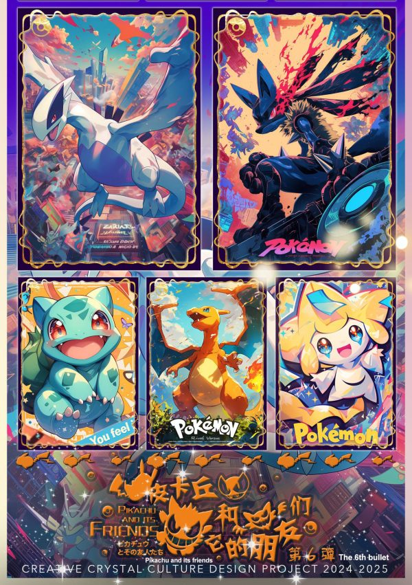 1_04 IP Card-Pikachu and friends