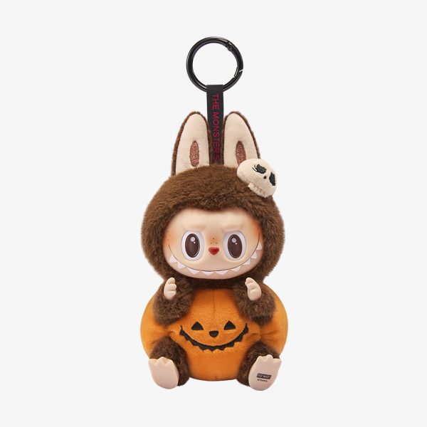 LABUBU-Weird Carnival Series-Sitting Pumpkin Vinyl Plush Pendant