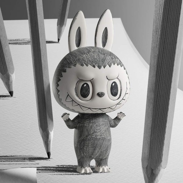 LABUBU-MEGA LABUBU 1000% Sketch