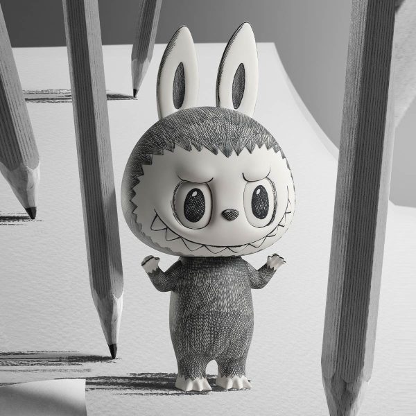 LABUBU-MEGA LABUBU 400% Sketch