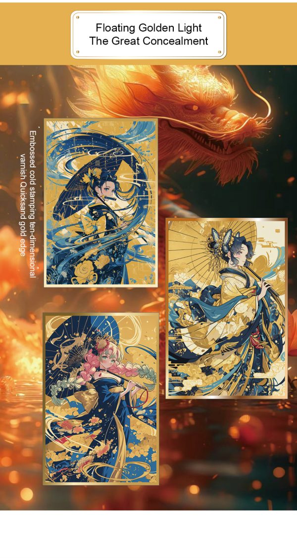 2_03 Sexy Card-Kimetsu no Yaiba-Acrylic double flash color paper