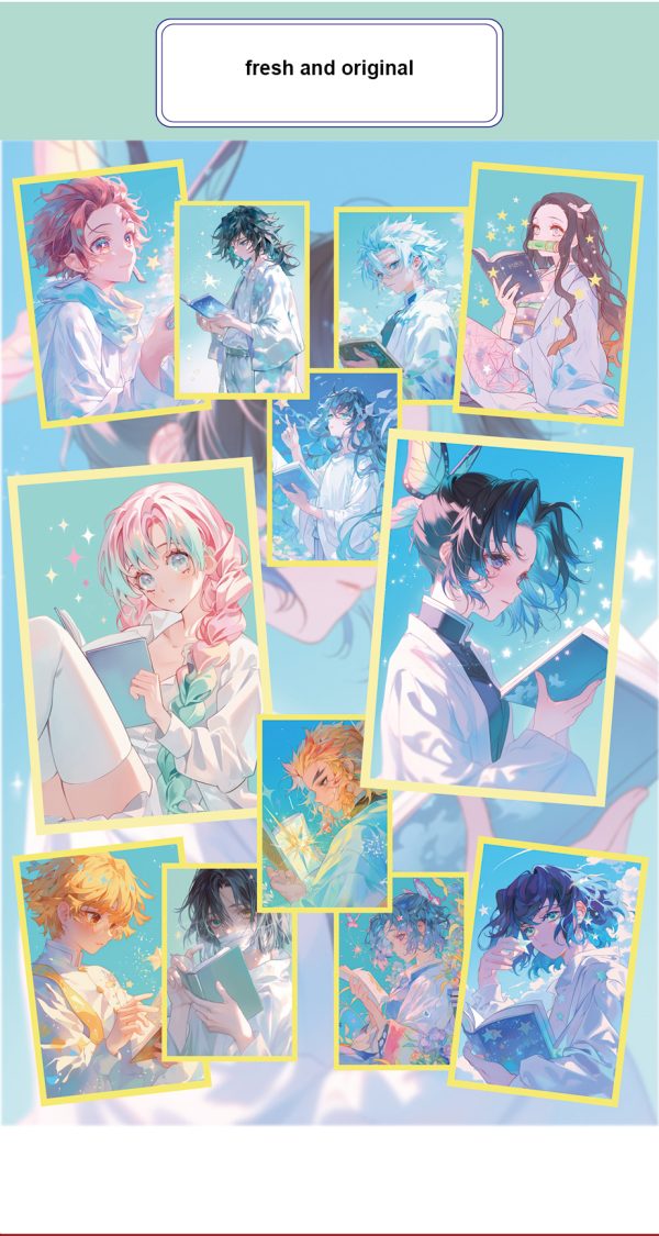 2_08 Sexy Card-Kimetsu no Yaiba-Acrylic double flash color paper