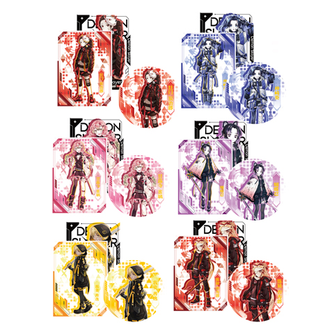 IP Badge-Kimetsu no Yaiba Cards & Badges