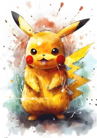 IP Card-Pikachu and friends