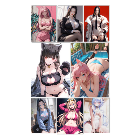Sexy Card - Blooming Flowers-A5 Special Series Sister Card