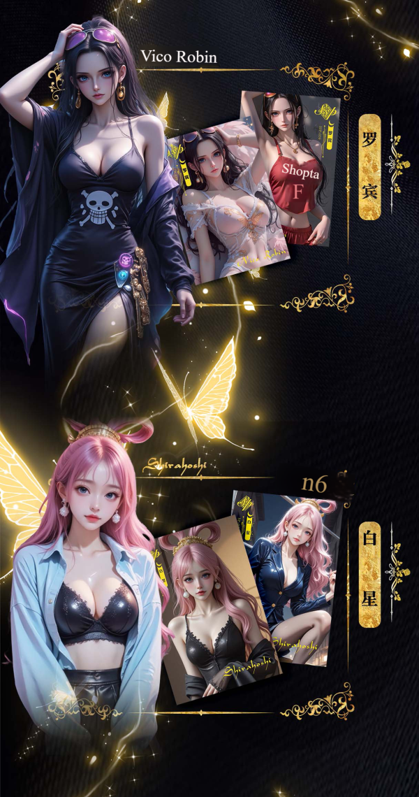 5 Sexy Card-One Piece-A5 Big Card