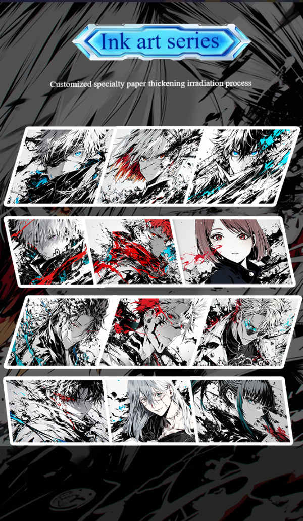 6 Jujutsu Kaisen-Colored Paper