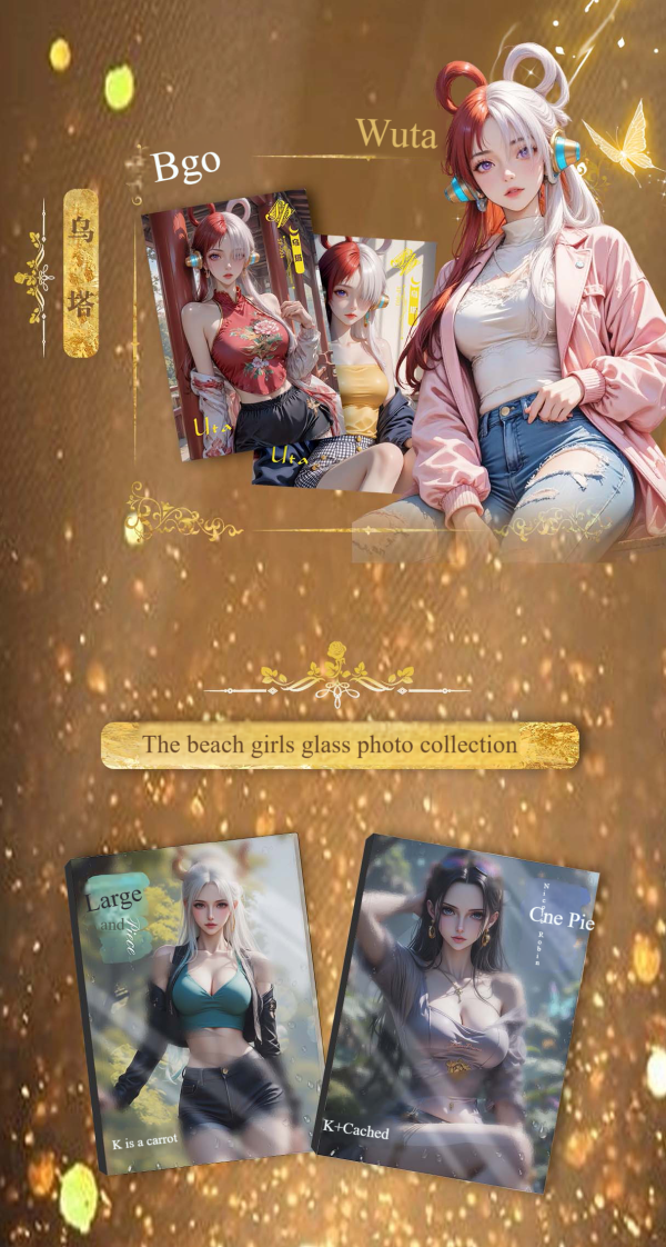 9 Sexy Card-One Piece-A5 Big Card
