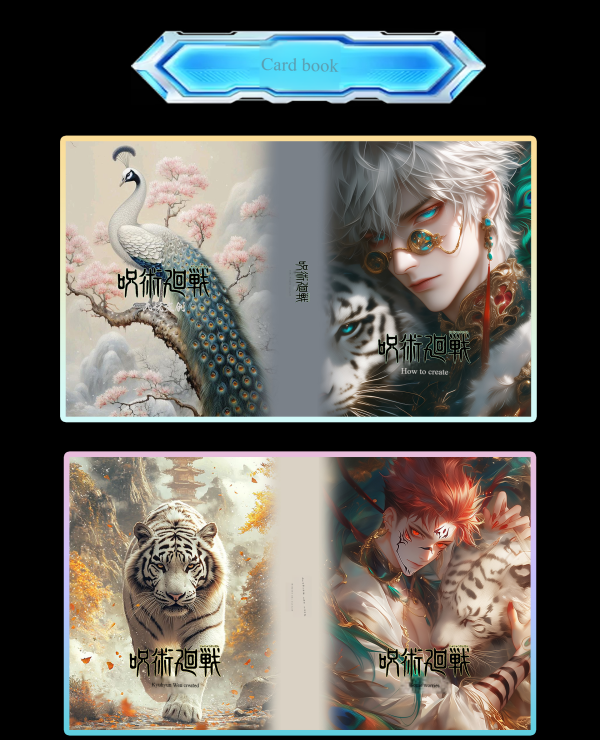 9 Jujutsu Kaisen-Colored Paper